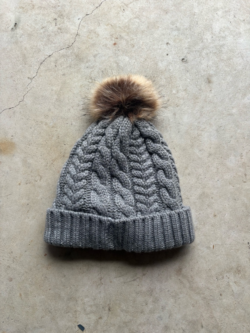 Timberland cable knit beanie